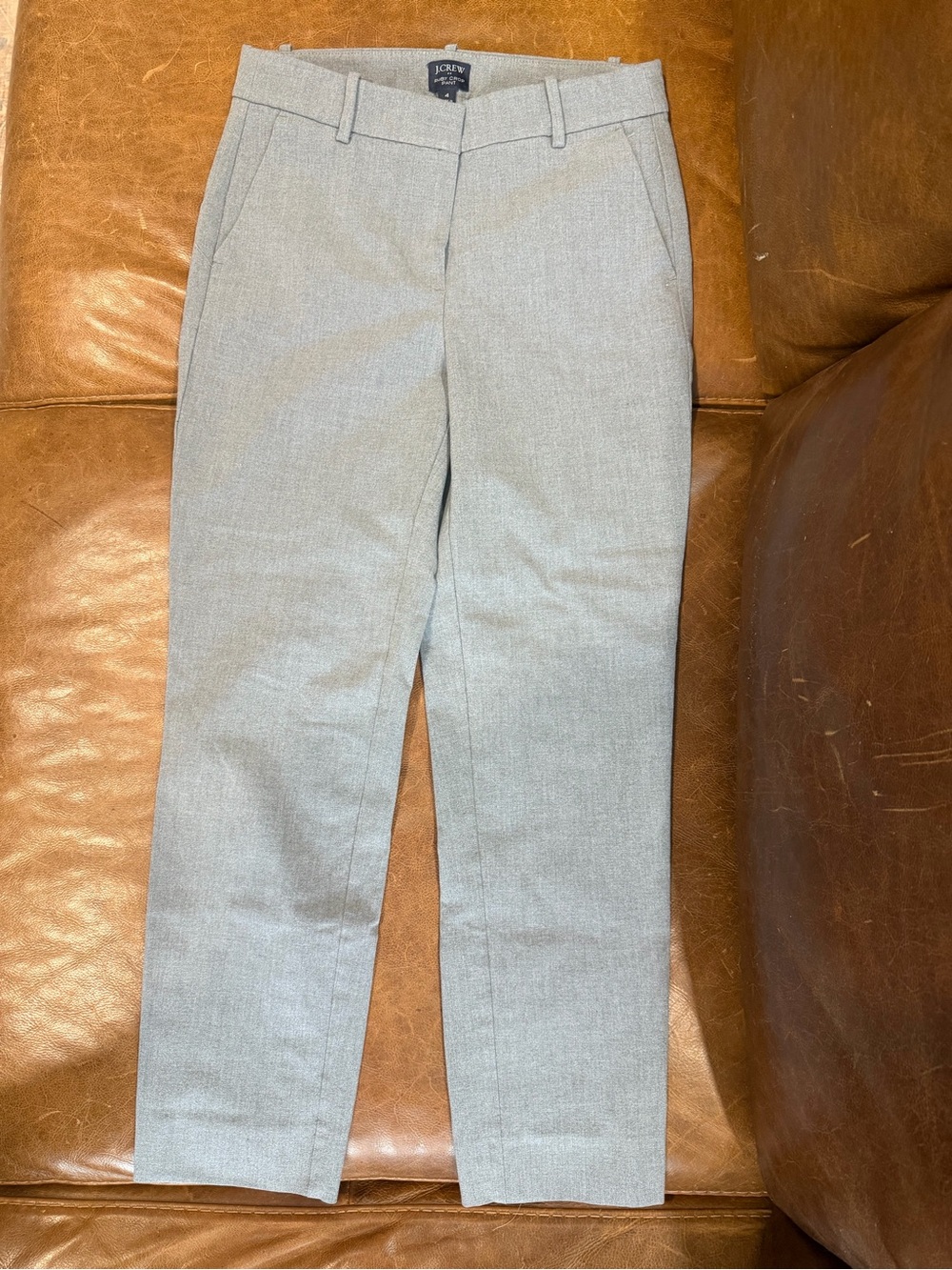 J.Crew Gray Ruby Crop Pants